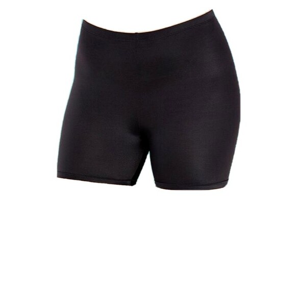 Swimsuits For All Stretch Chlorine Resistant Swim Bike Short Black Size 10 NWT - Picture 1 of 9